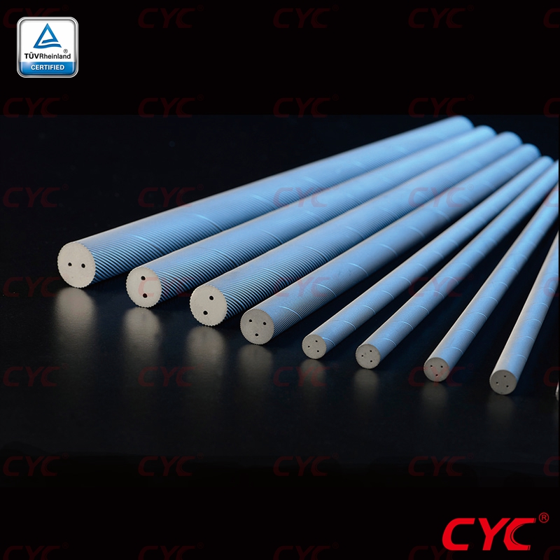 Precision Ground Rod, 2 helical hole 30 degree
