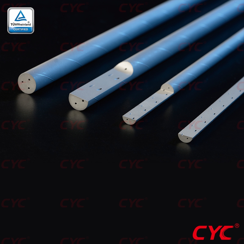 Precision Ground Rod, 2 helical hole 40 degree