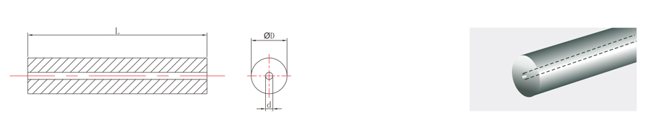 center straight hole 330l unground