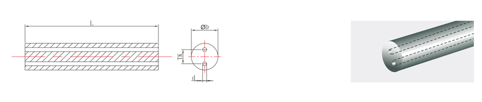 straight holes reduced bc 330l unground