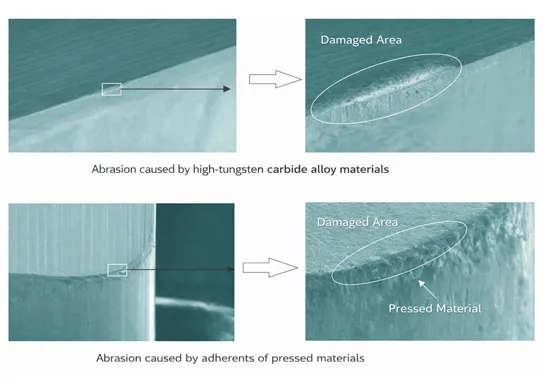 How to reduce the wear on carbide?