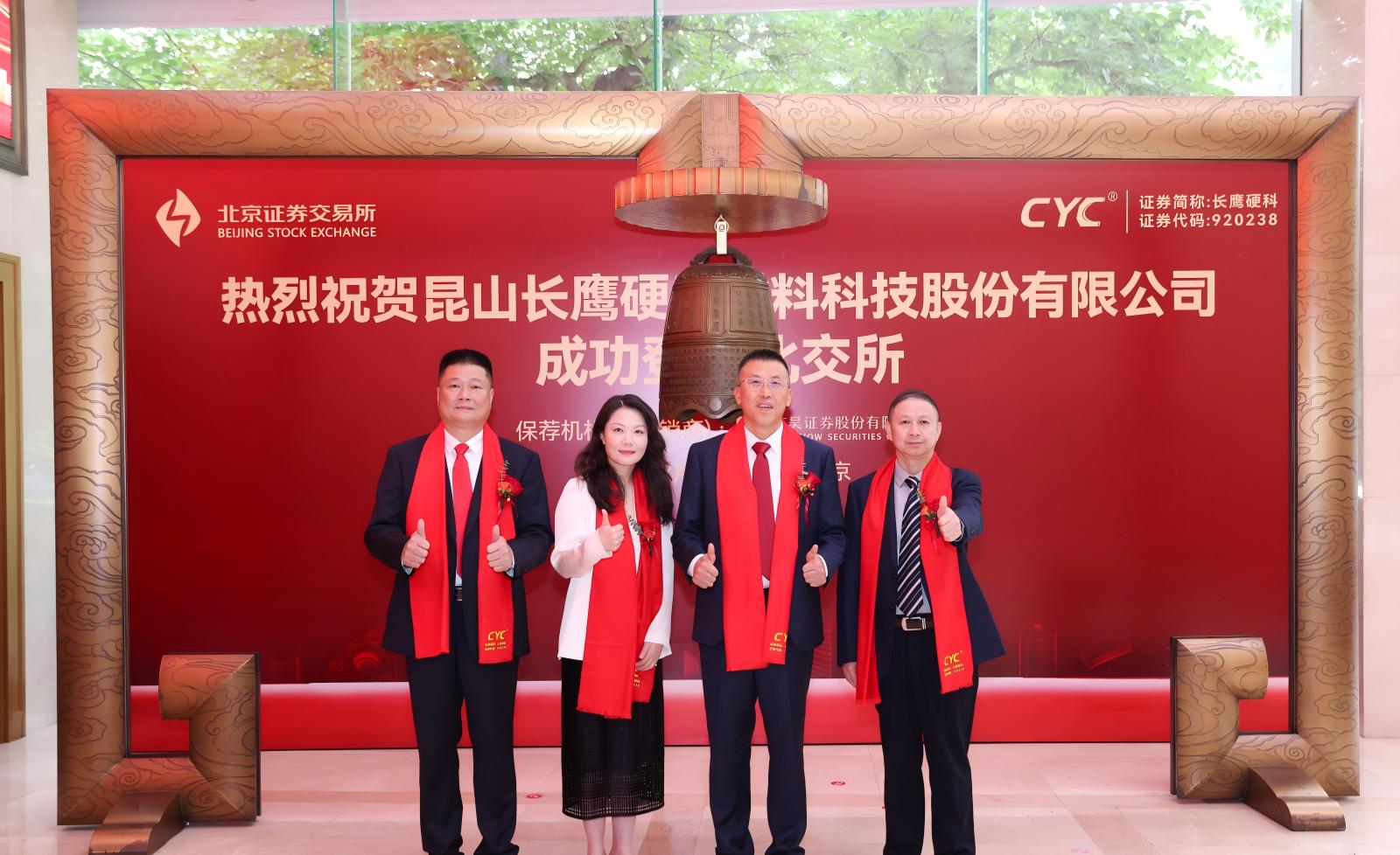 CY Carbide Rings Opening Bell on IPO